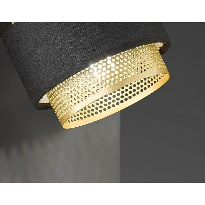 BAUHAUS WOFI Grove Deckenstrahler 28 W, L X B X H: 10 X 18,5 X 13 Cm, Schwarz/Gold, E14, 1 Stk. 5 BAUHAUS WOFI Grove Deckenstrahler 28 W, L X B X H: 10 X 18,5 X 13 Cm, Schwarz/Gold, E14, 1 Stk. – Bild 3