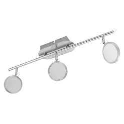 BAUHAUS Tween Light LED-Deckenstrahler Ganda 9,9 W, L X B X H: 565 X 90 X 190 Mm, Nickel Matt, Warmweiß, 3 Stk.