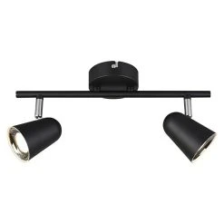 BAUHAUS Reality Leuchten LED-Deckenstrahler Toulouse L X B X H: 9 X 34 X 17 Cm, Schwarz, Anzahl Leuchtmittel: 2 Stk. 5 BAUHAUS Reality Leuchten LED-Deckenstrahler Toulouse L X B X H: 9 X 34 X 17 Cm, Schwarz, Anzahl Leuchtmittel: 2 Stk. -Bauhaus Home 12 3343