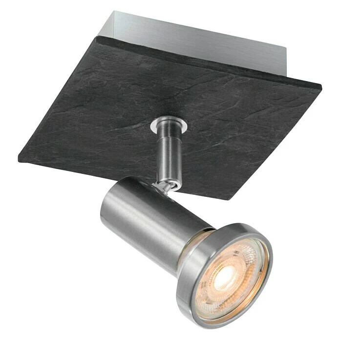 BAUHAUS Home Sweet Home LED-Deckenstrahler Stone 5,8 W, L X B X H: 11,5 X 11,5 X 14,5 Cm, Schwarz, Warmweiß 3 BAUHAUS Home Sweet Home LED-Deckenstrahler Stone 5,8 W, L X B X H: 11,5 X 11,5 X 14,5 Cm, Schwarz, Warmweiß