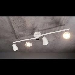 BAUHAUS Reality Leuchten LED-Deckenstrahler Toulouse 3 W, L X B X H: 9 X 78 X 17 Cm, Weiß, Warmweiß -Bauhaus Home 12 3365