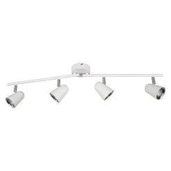 BAUHAUS Reality Leuchten LED-Deckenstrahler Toulouse 3 W, L X B X H: 9 X 78 X 17 Cm, Weiß, Warmweiß -Bauhaus Home 12 3368