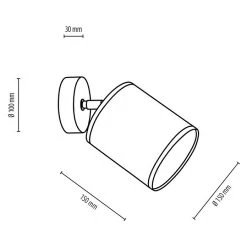 BAUHAUS Britop Lighting Linoir Deckenstrahler 25 W, L X B X H: 25 X 13 X 20 Cm, Schwarz, E27, 1 Stk. -Bauhaus Home 12 3381