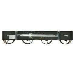 Alternative view of BAUHAUS Reality Leuchten Tommy Deckenstrahler 28 W, L X B X H: 17,6 X 70 X 19 Cm, Schwarz, E14, 4 Stk.