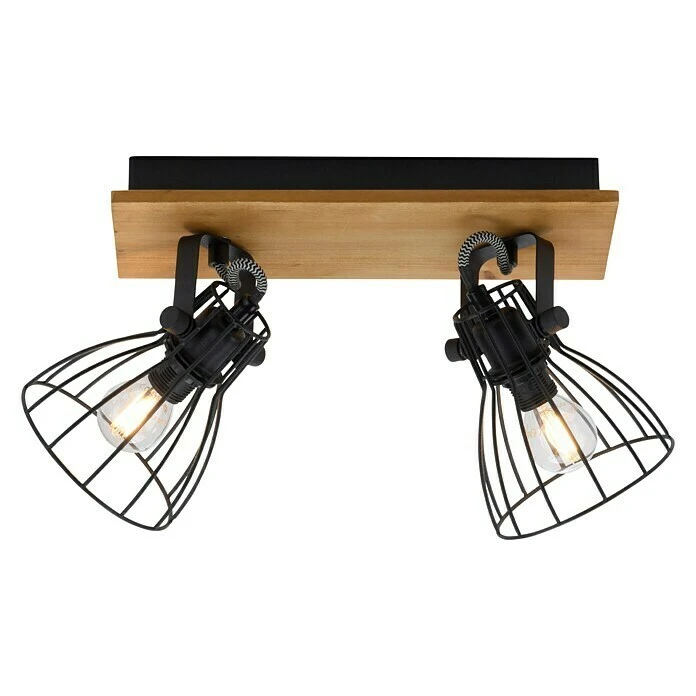 BAUHAUS Deckenstrahler Taro L X B X H: 40 X 22 X 15 Cm, Schwarz, E14, 2 Stk. 4 BAUHAUS Deckenstrahler Taro L X B X H: 40 X 22 X 15 Cm, Schwarz, E14, 2 Stk. – Bild 2