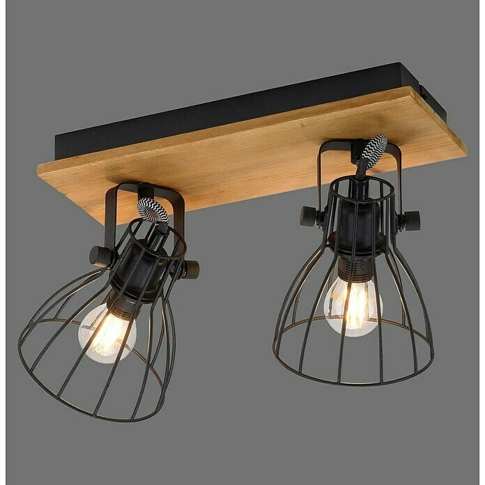 BAUHAUS Deckenstrahler Taro L X B X H: 40 X 22 X 15 Cm, Schwarz, E14, 2 Stk. 5 BAUHAUS Deckenstrahler Taro L X B X H: 40 X 22 X 15 Cm, Schwarz, E14, 2 Stk. – Bild 3