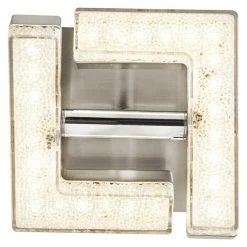 BAUHAUS Tween Light LED-Deckenstrahler Square Crystal 4 W, Nickel Matt, Warmweiß