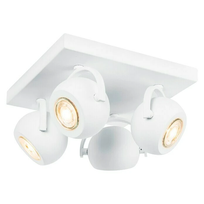BAUHAUS Home Sweet Home LED-Deckenstrahler Nop 6 W, L X B X H: 23 X 23 X 14 Cm, Sandweiß, Warmweiß 3 BAUHAUS Home Sweet Home LED-Deckenstrahler Nop 6 W, L X B X H: 23 X 23 X 14 Cm, Sandweiß, Warmweiß