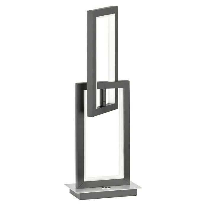 BAUHAUS WOFI Muriel LED-Tischleuchte 11 W, L X B X H: 16 X 10 X 44 Cm, Dunkelgrau, Warmweiß 4 BAUHAUS WOFI Muriel LED-Tischleuchte 11 W, L X B X H: 16 X 10 X 44 Cm, Dunkelgrau, Warmweiß – Bild 2