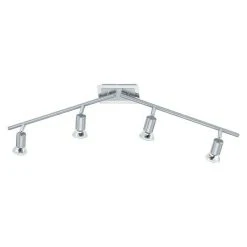 BAUHAUS Tween Light Estima LED-Deckenstrahler 12 W, L X B X H: 80 X 74 X 16 Cm, Stahl, Warmweiß, 4 Stk.