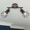 BAUHAUS Globo Xara I Deckenstrahler 40 W, L X B X H: 22 X 10 X 18 Cm, Schwarz, E14, 2 Stk. -Bauhaus Home 12 3463