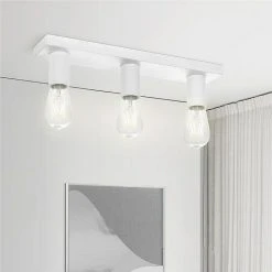 BAUHAUS Home Sweet Home LED-Deckenleuchte Nitro 4 W, L X B X H: 40,7 X 9,5 X 10,5 Cm, Weiß, Warmweiß