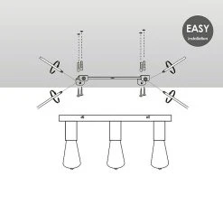BAUHAUS Home Sweet Home LED-Deckenleuchte Nitro 4 W, L X B X H: 40,7 X 9,5 X 10,5 Cm, Weiß, Warmweiß -Bauhaus Home 12 3494