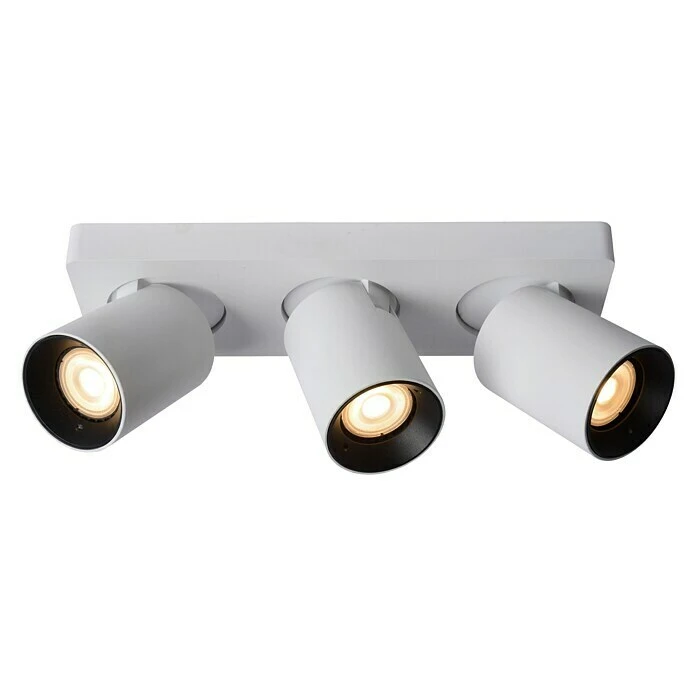 BAUHAUS Lucide Deckenstrahler Nigel 15 W, L X B X H: 3 X 10 X 11,5 Cm, Weiß, GU10 3 BAUHAUS Lucide Deckenstrahler Nigel 15 W, L X B X H: 3 X 10 X 11,5 Cm, Weiß, GU10