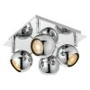 BAUHAUS Home Sweet Home LED-Deckenstrahler Bollo 5,8 W, L X B X H: 22 X 22 X 14 Cm, Chrom, Warmweiß 1 BAUHAUS Home Sweet Home LED-Deckenstrahler Bollo 5,8 W, L X B X H: 22 X 22 X 14 Cm, Chrom, Warmweiß -Bauhaus Home 12 3509