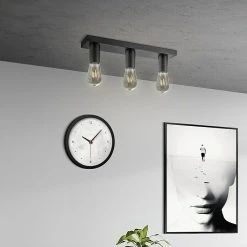 BAUHAUS Home Sweet Home LED-Deckenleuchte Nitro 4 W, L X B X H: 40,7 X 9,5 X 10,5 Cm, Schwarz, Warmweiß -Bauhaus Home 12 3532