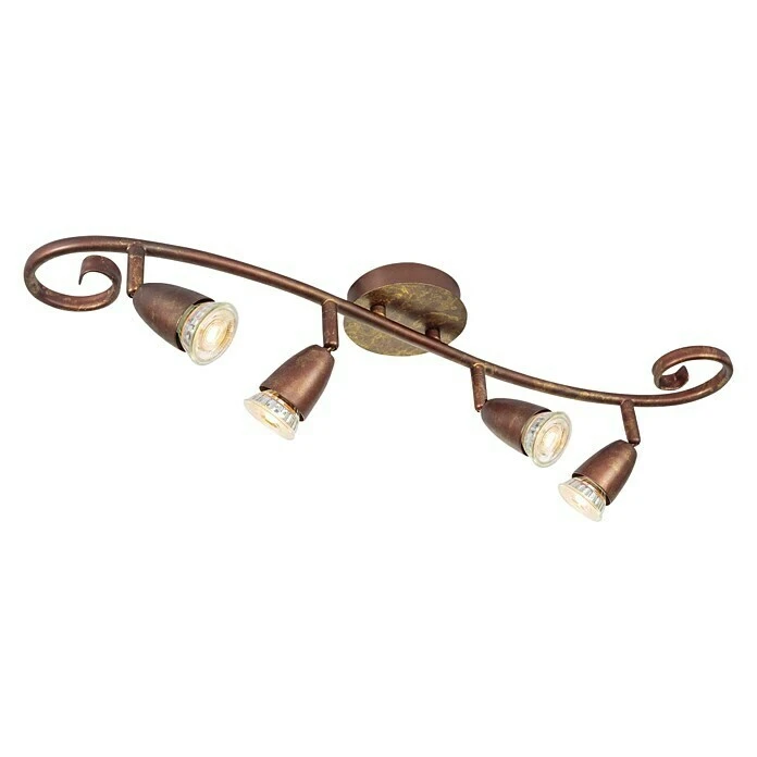BAUHAUS Home Sweet Home LED-Deckenstrahler Curl 5,8 W, L X B X H: 11,5 X 62 X 14,5 Cm, Bronze, Warmweiß 3 BAUHAUS Home Sweet Home LED-Deckenstrahler Curl 5,8 W, L X B X H: 11,5 X 62 X 14,5 Cm, Bronze, Warmweiß