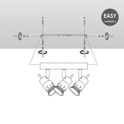 BAUHAUS Home Sweet Home LED-Deckenstrahler Rund Cilindro 5,8 W, Ø X H: 20 X 13,7 Cm, Silber, Warmweiß 11 BAUHAUS Home Sweet Home LED-Deckenstrahler Rund Cilindro 5,8 W, Ø X H: 20 X 13,7 Cm, Silber, Warmweiß -Bauhaus Home 12 3577