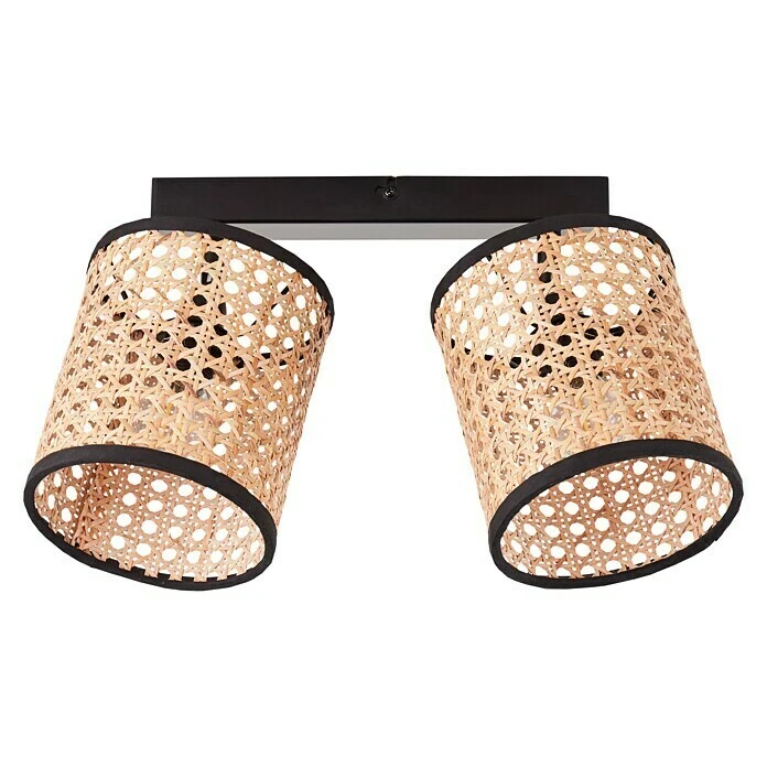 BAUHAUS Brilliant Wiley Deckenstrahler 42 W, L X B X H: 13 X 31 X 21 Cm, Schwarz, E14, 2 Stk. 4 BAUHAUS Brilliant Wiley Deckenstrahler 42 W, L X B X H: 13 X 31 X 21 Cm, Schwarz, E14, 2 Stk. – Bild 2