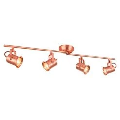 BAUHAUS Home Sweet Home LED-Deckenstrahler Venn 5,8 W, L X B X H: 11 X 82,5 X 16 Cm, Kupfer, Warmweiß