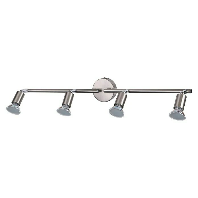 BAUHAUS Tween Light LED-Deckenstrahler Bari 16 W, L X B X H: 60,5 X 8 X 13,5 Cm, Nickel Matt, Warmweiß 4 BAUHAUS Tween Light LED-Deckenstrahler Bari 16 W, L X B X H: 60,5 X 8 X 13,5 Cm, Nickel Matt, Warmweiß – Bild 2
