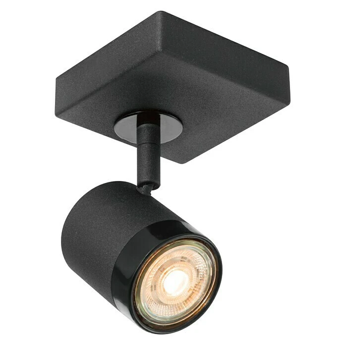 BAUHAUS Home Sweet Home LED-Wandstrahler Manu 5,8 W, L X B X H: 9,5 X 9,5 X 15 Cm, Sandschwarz, Warmweiß 3 BAUHAUS Home Sweet Home LED-Wandstrahler Manu 5,8 W, L X B X H: 9,5 X 9,5 X 15 Cm, Sandschwarz, Warmweiß