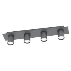 BAUHAUS Eglo Deckenstrahler VALCASOTTO 18 W, L X B X H: 57 X 10 X 100 Cm, Schwarz, GU10