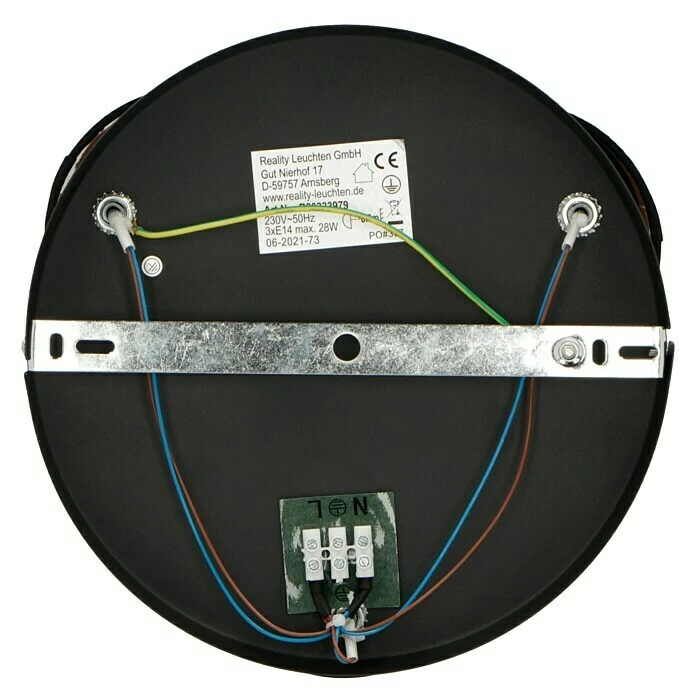 BAUHAUS Reality Leuchten Tommy Deckenstrahler 28 W, Schwarz, E14, 3 Stk. 6 BAUHAUS Reality Leuchten Tommy Deckenstrahler 28 W, Schwarz, E14, 3 Stk. – Bild 4