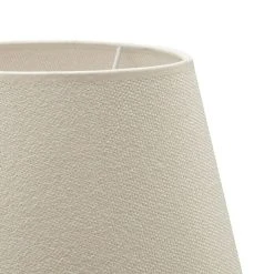BAUHAUS Home Sweet Home Lampenschirm Melrose Ø X H: 24 X 16 Cm, Warm White, Stoff, Oval 12 BAUHAUS Home Sweet Home Lampenschirm Melrose Ø X H: 24 X 16 Cm, Warm White, Stoff, Oval -Bauhaus Home 12 368