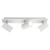 BAUHAUS Trio Leuchten Deckenstrahler Marley 105 W, L X B X H: 9 X 48 X 15 Cm, Weiß, GU10, 3 Stk.