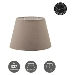 BAUHAUS Home Sweet Home Lampenschirm Largo Ø X H: 24 X 16 Cm, Funghi, Stoff, Oval 10 BAUHAUS Home Sweet Home Lampenschirm Largo Ø X H: 24 X 16 Cm, Funghi, Stoff, Oval -Bauhaus Home 12 37