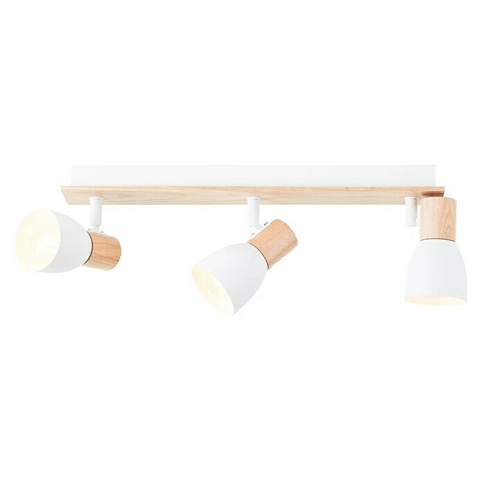 BAUHAUS Brilliant Daintree Wandstrahler 28 W, Weiß/Natur, E14, 3 Stk. 4 BAUHAUS Brilliant Daintree Wandstrahler 28 W, Weiß/Natur, E14, 3 Stk. – Bild 2