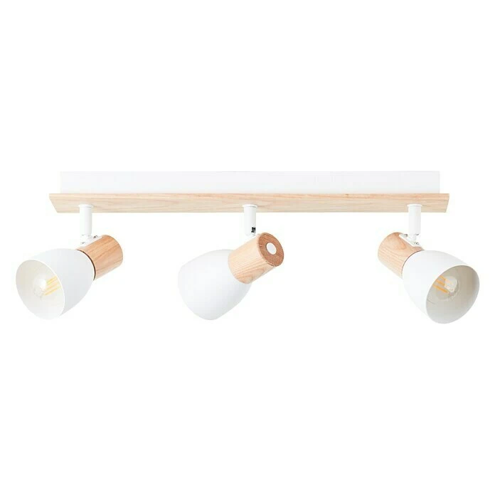 BAUHAUS Brilliant Daintree Wandstrahler 28 W, Weiß/Natur, E14, 3 Stk. 6 BAUHAUS Brilliant Daintree Wandstrahler 28 W, Weiß/Natur, E14, 3 Stk. – Bild 4