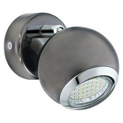 BAUHAUS Eglo LED-Deckenstrahler BIMEDA 3 W, Nickel-nero/Chrom, 1 Stk. 6 BAUHAUS Eglo LED-Deckenstrahler BIMEDA 3 W, Nickel-nero/Chrom, 1 Stk. -Bauhaus Home 12 3715