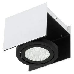 BAUHAUS Eglo LED-Deckenstrahler Vidago 5,4 W, L X B X H: 14 X 13 X 11 Cm, Schwarz, Warmweiß