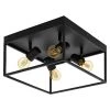 BAUHAUS Eglo Deckenstrahler SILENTINA 160 W, L X B X H: 36 X 36 X 20,5 Cm, Schwarz, E27, 4 Stk. 2 BAUHAUS Eglo Deckenstrahler SILENTINA 160 W, L X B X H: 36 X 36 X 20,5 Cm, Schwarz, E27, 4 Stk. -Bauhaus Home 12 3801
