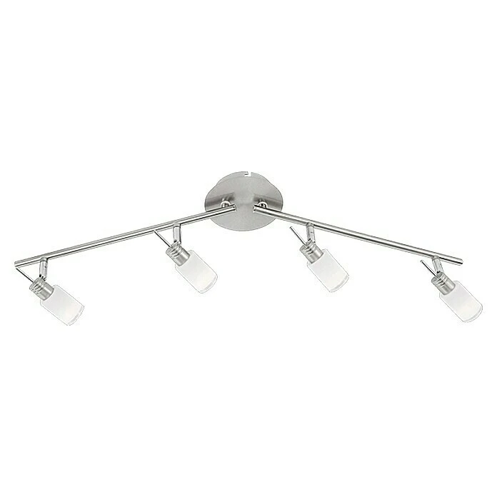 BAUHAUS Paul Neuhaus LED-Deckenstrahler Paka 12 W, Nickel Matt, Weiß, Warmweiß, 4 Stk. 3 BAUHAUS Paul Neuhaus LED-Deckenstrahler Paka 12 W, Nickel Matt, Weiß, Warmweiß, 4 Stk.