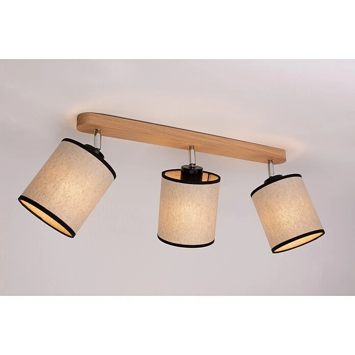 BAUHAUS Britop Lighting Linoir Deckenstrahler 25 W, L X B X H: 67 X 13 X 25 Cm, Schwarz, E27, 3 Stk. 3 BAUHAUS Britop Lighting Linoir Deckenstrahler 25 W, L X B X H: 67 X 13 X 25 Cm, Schwarz, E27, 3 Stk.