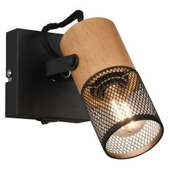 BAUHAUS Trio Leuchten Tosh Deckenstrahler 15 W, L X B X H: 19,5 X 9 X 13,7 Cm, Schwarz, E14, 1 Stk.