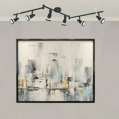 BAUHAUS Tween Light LED-Deckenstrahler 24 W, L X B X H: 125 X 17 X 8 Cm, Schwarz-matt, Warmweiß, 6 Stk.