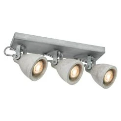 BAUHAUS Home Sweet Home LED-Deckenstrahler Vedi 5,8 W, L X B X H: 9,5 X 35,5 X 17,5 Cm, Beton, Warmweiß