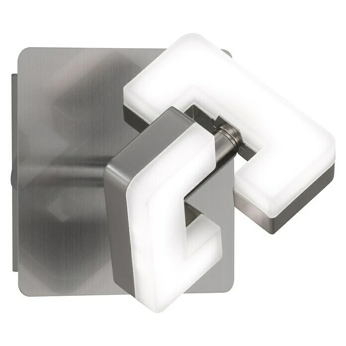 BAUHAUS WOFI Deckenstrahler Zara 5,2 W, L X B X H: 10 X 10 X 12 Cm, Nickel-matt, Sonstige, 1 Stk. 4 BAUHAUS WOFI Deckenstrahler Zara 5,2 W, L X B X H: 10 X 10 X 12 Cm, Nickel-matt, Sonstige, 1 Stk. – Bild 2