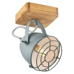 BAUHAUS Tween Light Pecco Wandstrahler 40 W, L X B X H: 11,5 X 11,5 X 20 Cm, Braun, E14