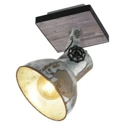 BAUHAUS Eglo Barnstaple Wandstrahler 40 W, Schwarz, E27