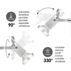 BAUHAUS Home Sweet Home LED-Wandstrahler Cali 5,8 W, L X B X H: 11,5 X 11,5 X 14,5 Cm, Aluminium, Warmweiß 11 BAUHAUS Home Sweet Home LED-Wandstrahler Cali 5,8 W, L X B X H: 11,5 X 11,5 X 14,5 Cm, Aluminium, Warmweiß -Bauhaus Home 12 3932