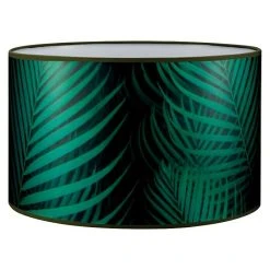 BAUHAUS Home Sweet Home Lampenschirm Leaf Ø X H: 35 X 21 Cm, Bunt, Stoff