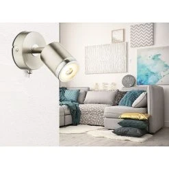 BAUHAUS Tween Light LED-Wandstrahler Star 5 W, L X B X H: 14 X 8 X 12 Cm, Nickel Matt, Warmweiß 9 BAUHAUS Tween Light LED-Wandstrahler Star 5 W, L X B X H: 14 X 8 X 12 Cm, Nickel Matt, Warmweiß -Bauhaus Home 12 3992