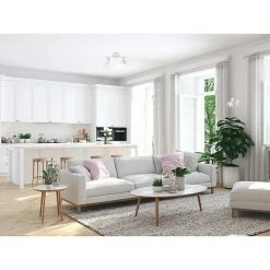 BAUHAUS Honsel Leuchten Wandleuchte Rund Ran 40 W, Weiß-sanitiniert, E14 8 BAUHAUS Honsel Leuchten Wandleuchte Rund Ran 40 W, Weiß-sanitiniert, E14 -Bauhaus Home 12 4002