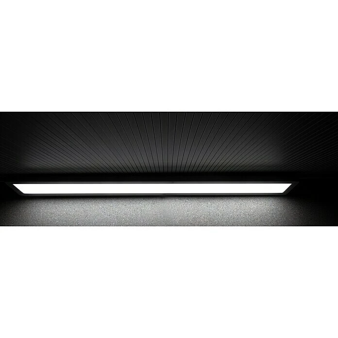 BAUHAUS Ritter Leuchten LED-Deckenleuchte Flaxx 48 W, Silber, L X B X H: 1.140 X 145 X 24 Mm 4 BAUHAUS Ritter Leuchten LED-Deckenleuchte Flaxx 48 W, Silber, L X B X H: 1.140 X 145 X 24 Mm – Bild 3