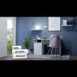 BAUHAUS Ledvance SUN@Home Bürobeleuchtung 1-flammig, 2,5 W, Breite: 4,4 Cm, Schwarz -Bauhaus Home 12 4009